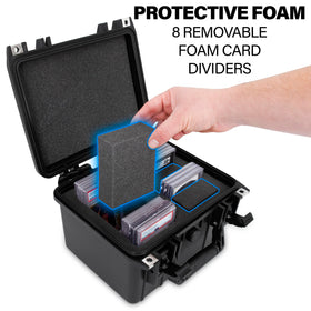 Casematix pressure valve helps maintain interior seal.