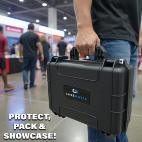 CASEMATIX graded card case pro edition waterproof seal ensures reliable protection in challenging conditions.