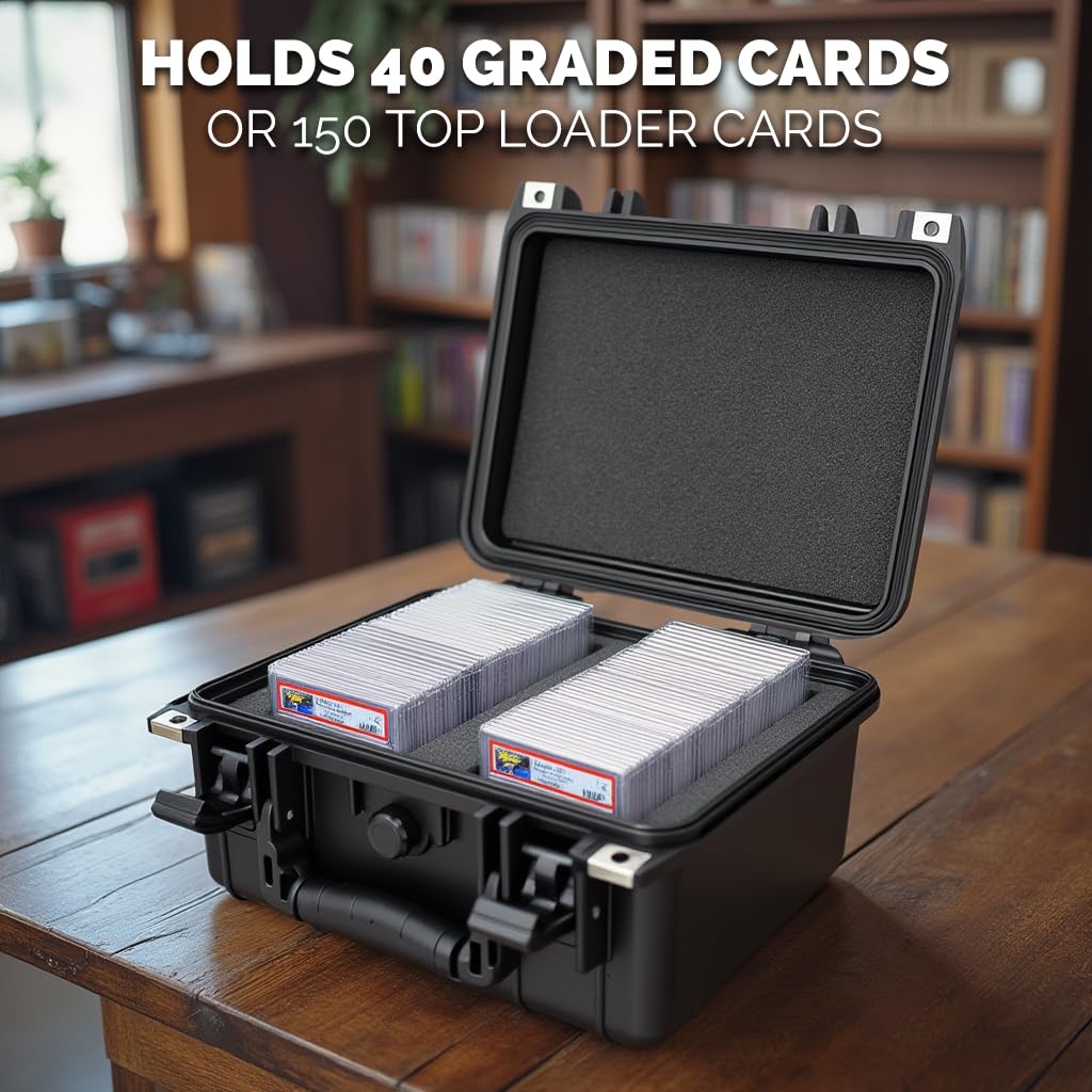 Casematix case with 40-slabs capacity keeps slabs organized.