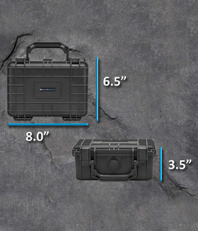 CASEMATIX graded card case travel-ready design fits in luggage