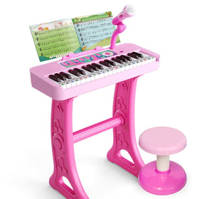 CASRRA Kids Piano with 37 keys invites budding musicians to explore.