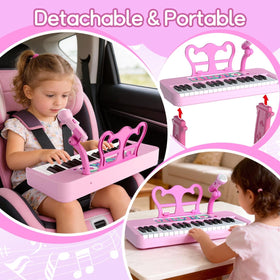 CASRRA piano toy stereo speakers deliver fuller sound for shared play.