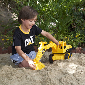 CAT Construction toy for indoors and outdoors supports versatile play and easy cleanup.