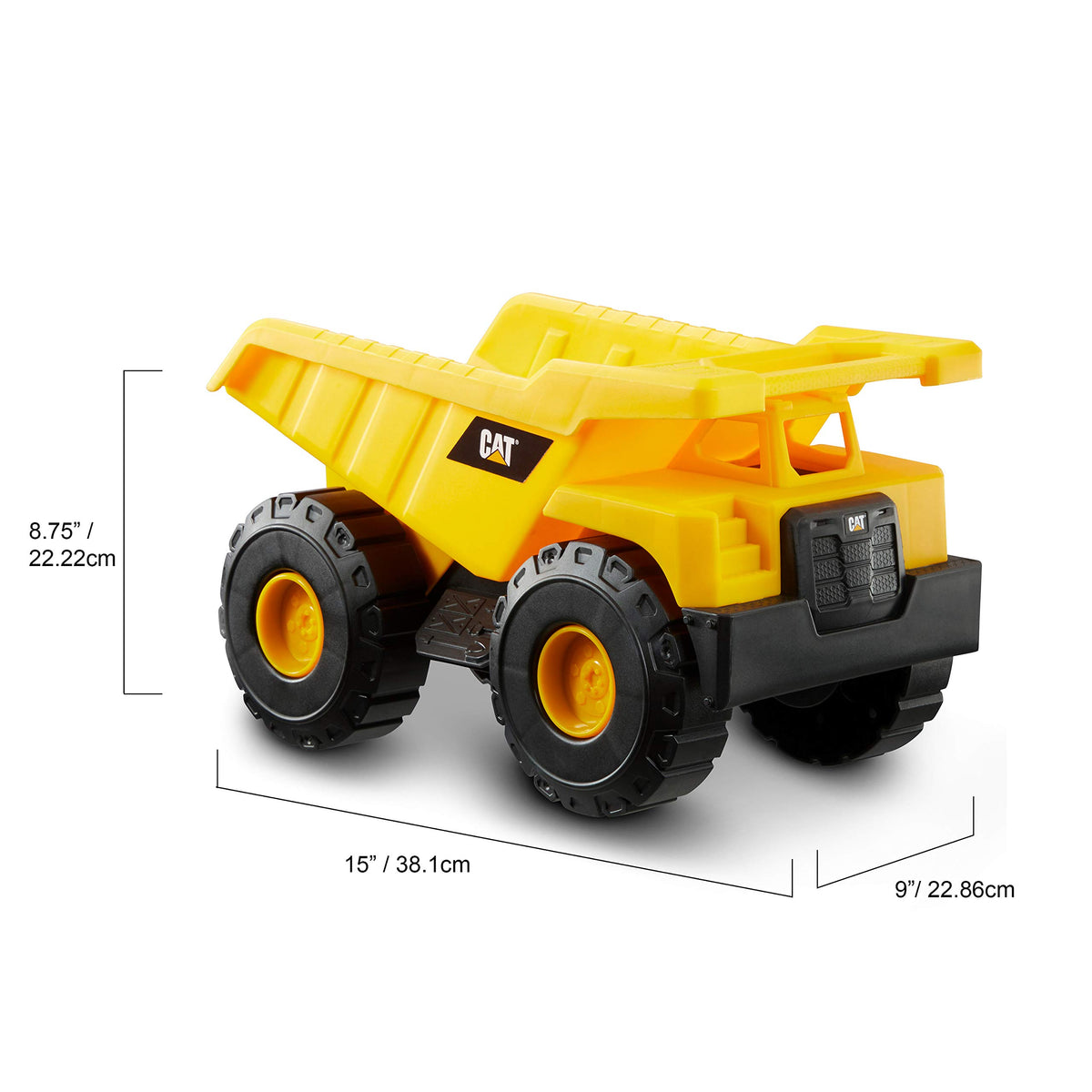CAT Construction Tough Rigs front loader with durable design for sandbox adventures.
