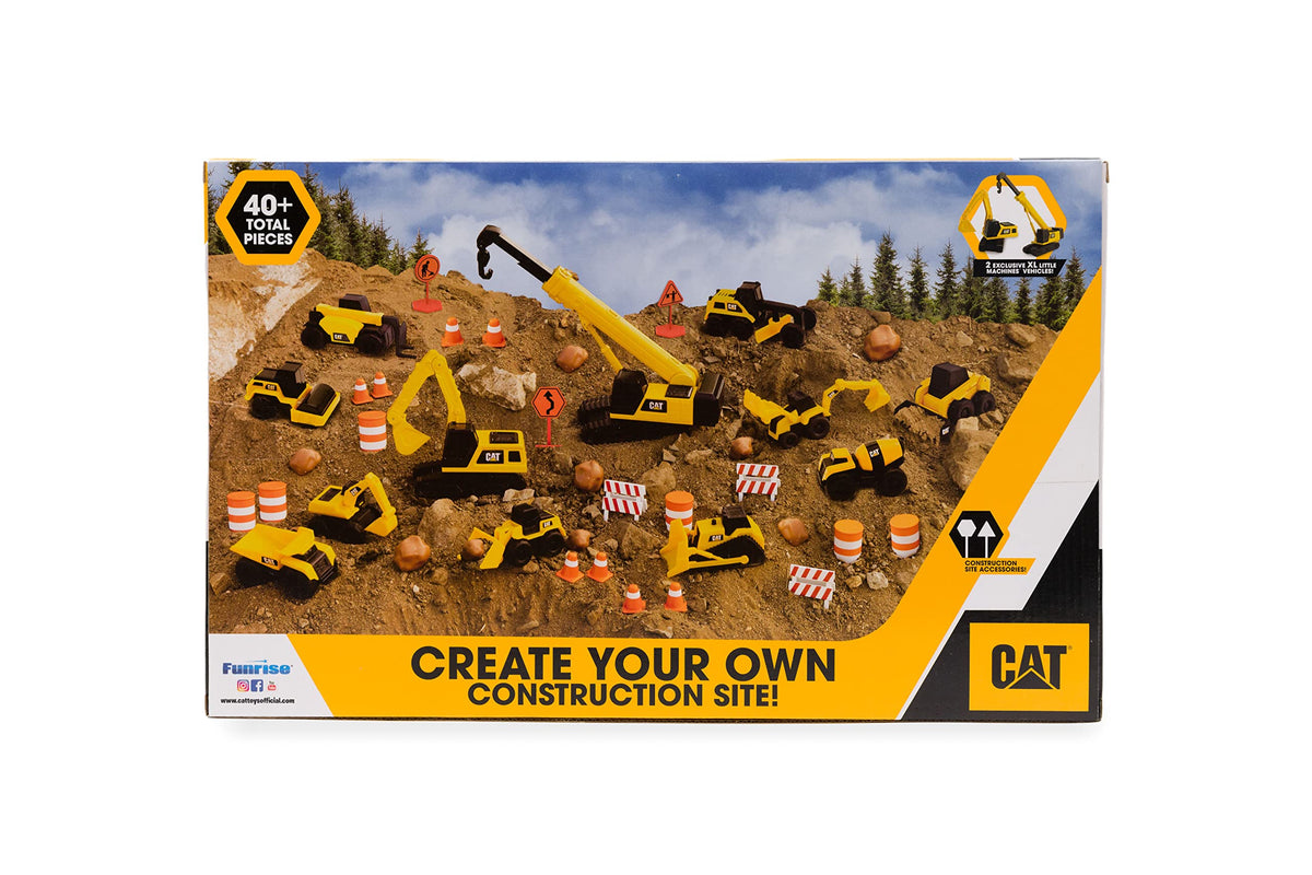 CAT Little Machines Mega Set durable pieces for indoor and outdoor play