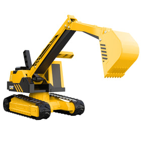 CAT Steel Excavator Toy in full view for durable, realistic play.