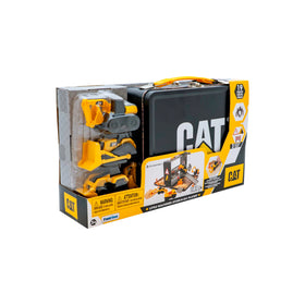 CAT Store N Go playset five Little Machines vehicles for varied play
