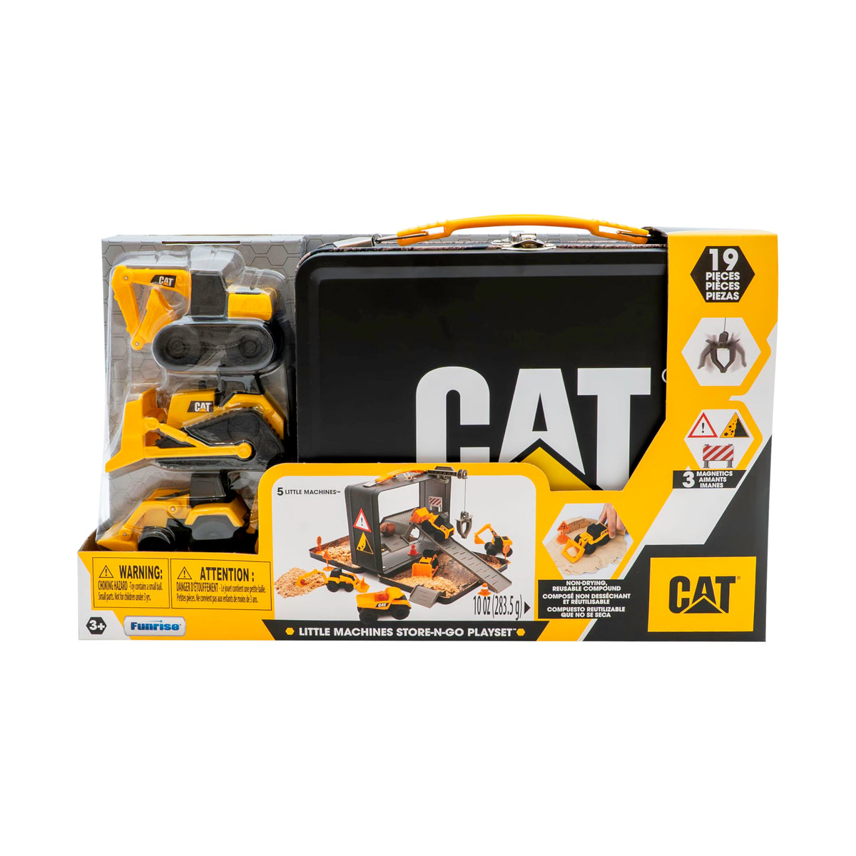 CAT Store N Go playset two-level worksite unfolds for imaginative building