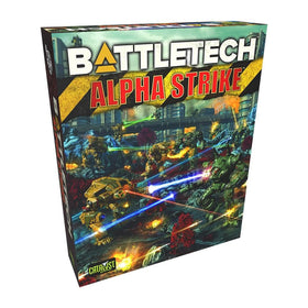 Catalyst Game Labs BattleTech Alpha Strike box set with 12 assembled mechs ready for fast play