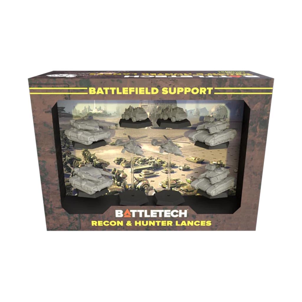 Catalyst Game Labs BattleTech Recon & Hunter miniatures set for versatile recon and frontline support.