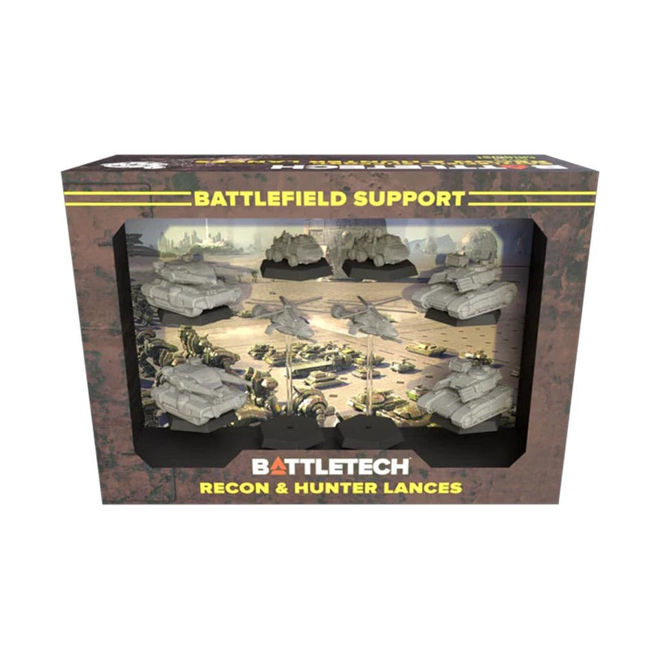 Catalyst Game Labs BattleTech Recon & Hunter miniatures set for versatile recon and frontline support.