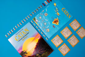 CATAN Hawai'i scenario new landscapes illustration emphasizing strategic exploration.