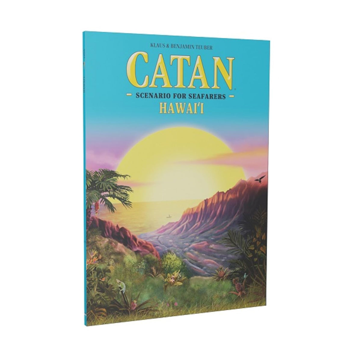 CATAN Hawai'i scenario tropical fishing excursion map highlighting coastal exploration.