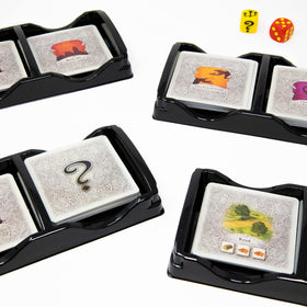 CATAN Rivals Deluxe two-player play—compact setup ideal for nights.