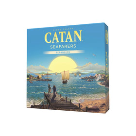 CATAN Seafarers 6th Edition settlement pieces emphasize building networks between shores and distant ports.