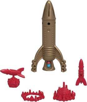 CATAN Starfarers cannons defend against threats during tense space encounters.