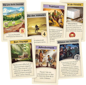 CATAN rulebook for two-player mode, quick setup and scenarios