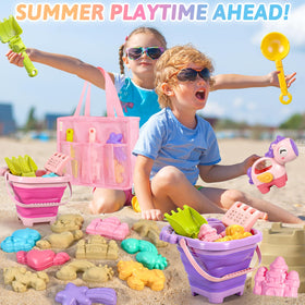 CatchCute mesh storage bag dries toys fast after beach sessions.