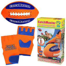 CatchMaster water football set packaged for quick pool or beach play