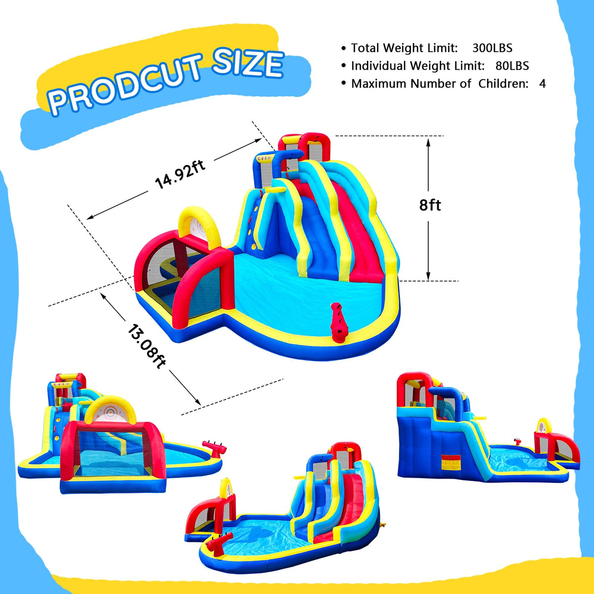 Causeair basketball hoop enhances active play and friendly competition.
