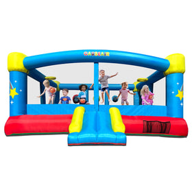 Causeair big bounce house front view ready for outdoor parties and family fun