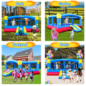 Causeair big bounce house jumping area interior inviting active play and social interaction