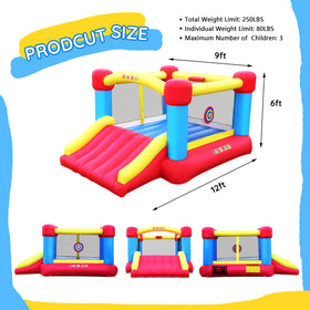 Causeair inflatable dart ball game for interactive play