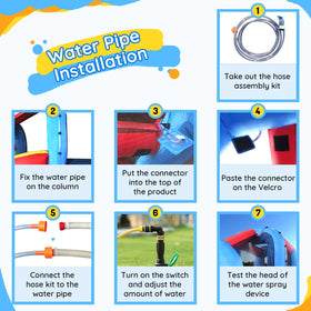 Causeair Giant Bounce House carrying bag and stakes for easy transport