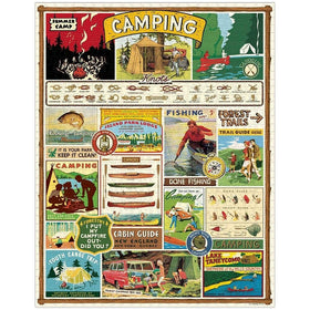 Cavallini & Co 1000-piece puzzle finished at 20x28 inches, ready for display.
