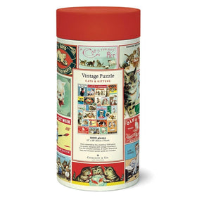 Cavallini & Co finished puzzle measures 20x28 inches for display.