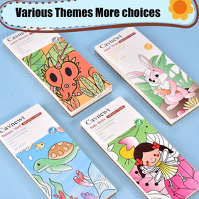 Cavnewt washable watercolor pages designed for easy cleaning