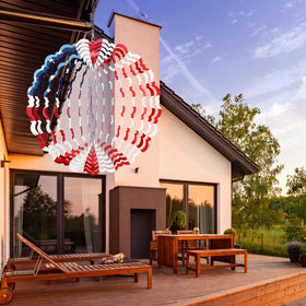 Cawalap wind spinner decor for garden, patio, balcony.