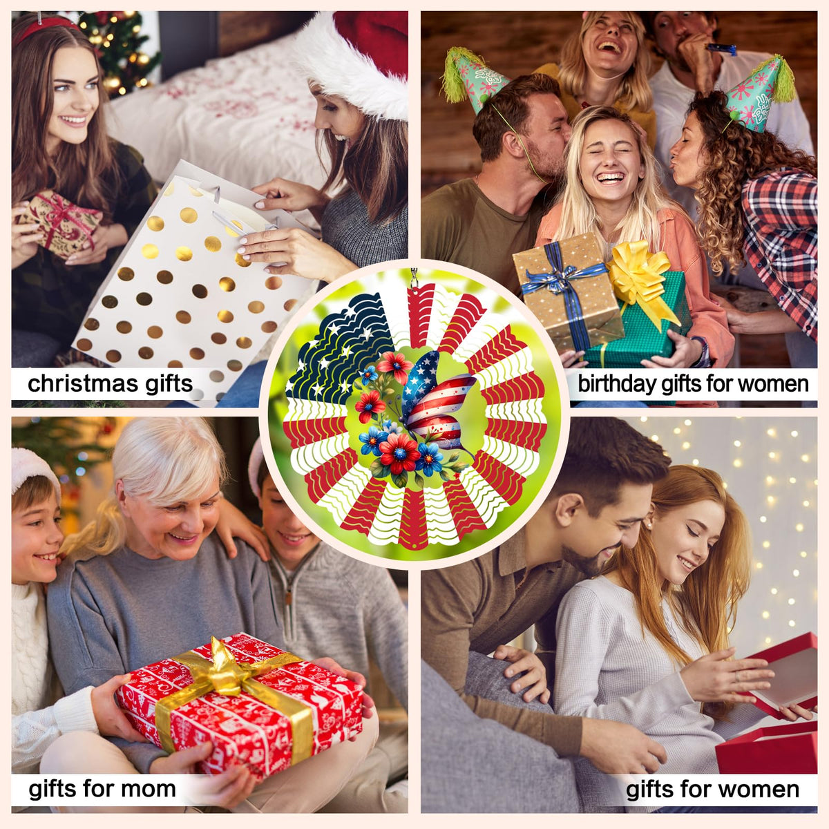 Cawalap wind spinner gift pack includes gloves and hook.