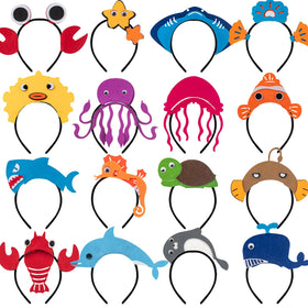 Cawiew sea turtle headband, vibrant design, perfect for school play and photo booths.