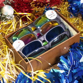 Cawiew reflective mirror sunglasses in eight styles for retro vibes.