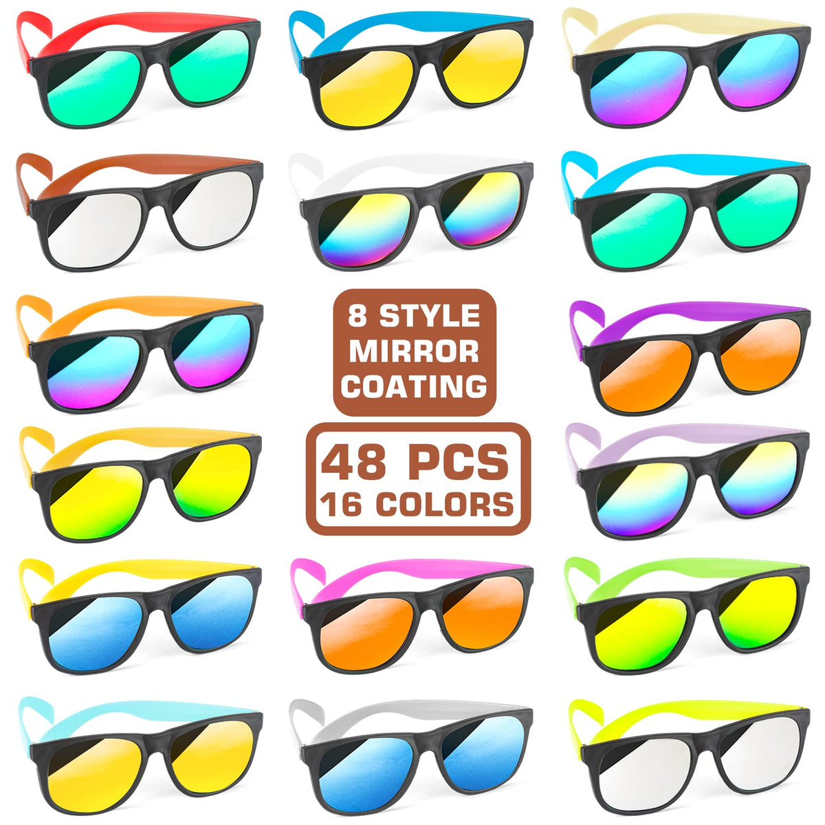 Cawiew UV400 protection sunglasses for bright sunny days.