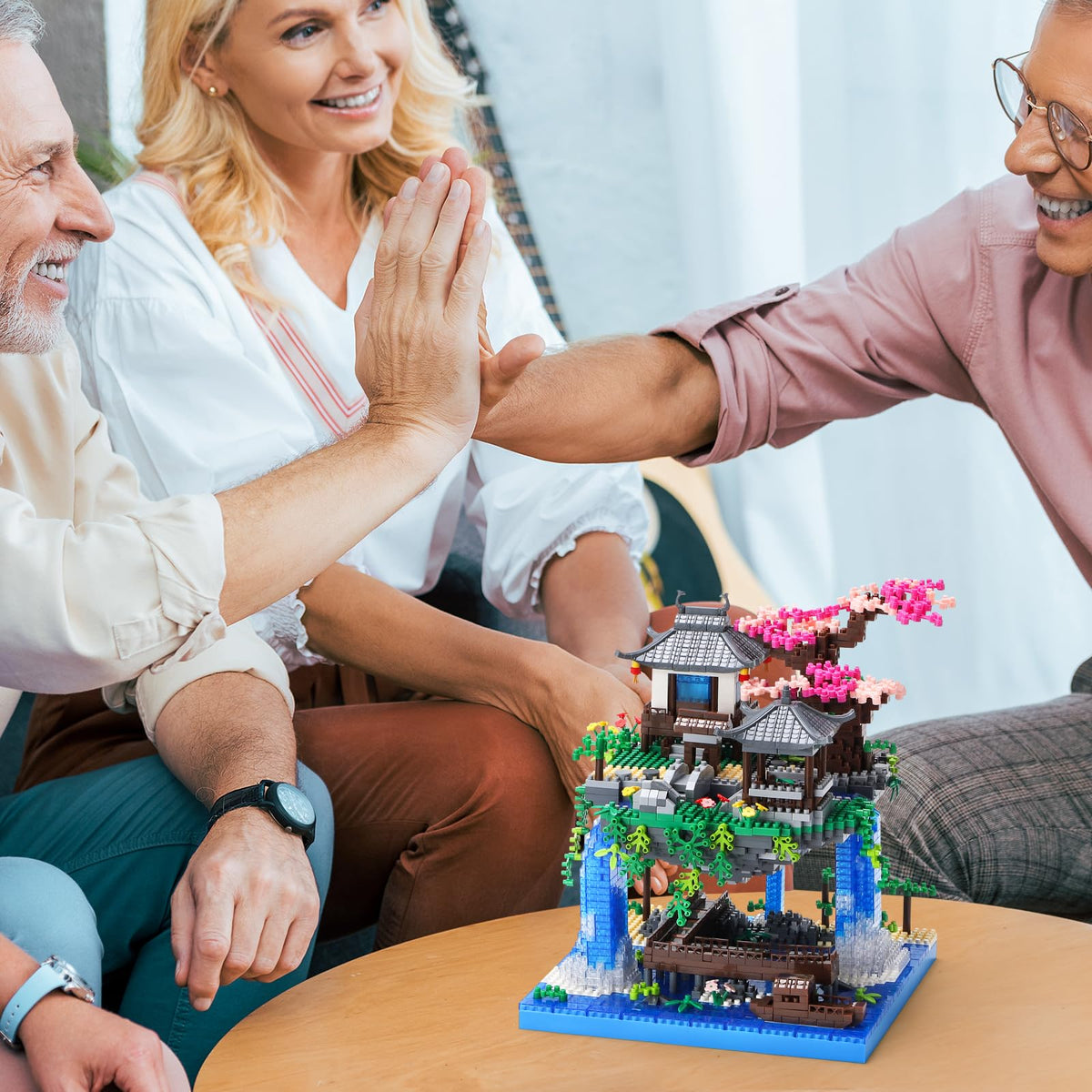 CAXIMSY bright colorful pieces spark imagination during creative play