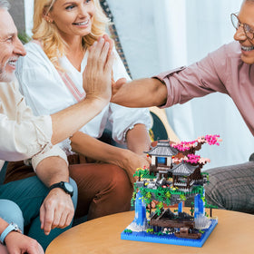 CAXIMSY bright colorful pieces spark imagination during creative play