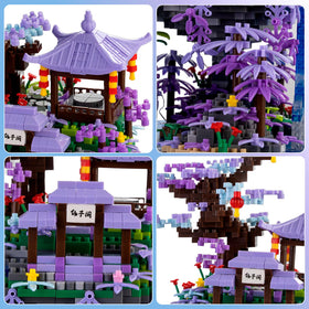 CAXIMSY Cherry Blossom Tree House manual aids beginners with clear steps