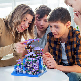 CAXIMSY Cherry Blossom Tree House display scene makes a versatile gift