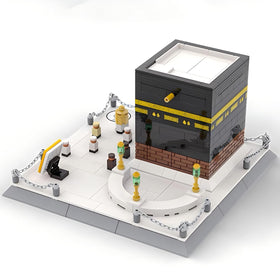 CAXIMSY complete Kaaba model on display showcases intricate architecture.