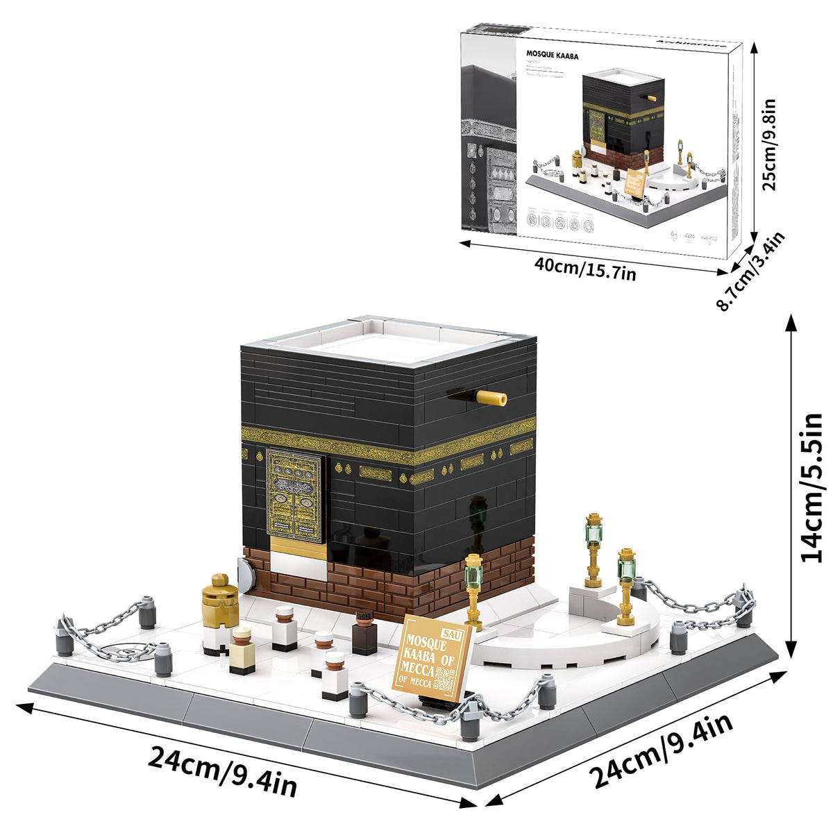 CAXIMSY Hajj kit Eid gifts for kids supporting cultural exploration and building skills.
