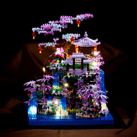 CAXIMSY Peach Blossom Pond detailed manual guides easy assembly.