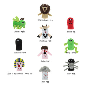 Cazenove Passover 10 Plagues puppets at the Seder table invite hands-on participation