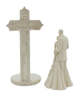 CB Avalon Gallery wall-mount cross base, suitable for ceremony decor and keepsakes