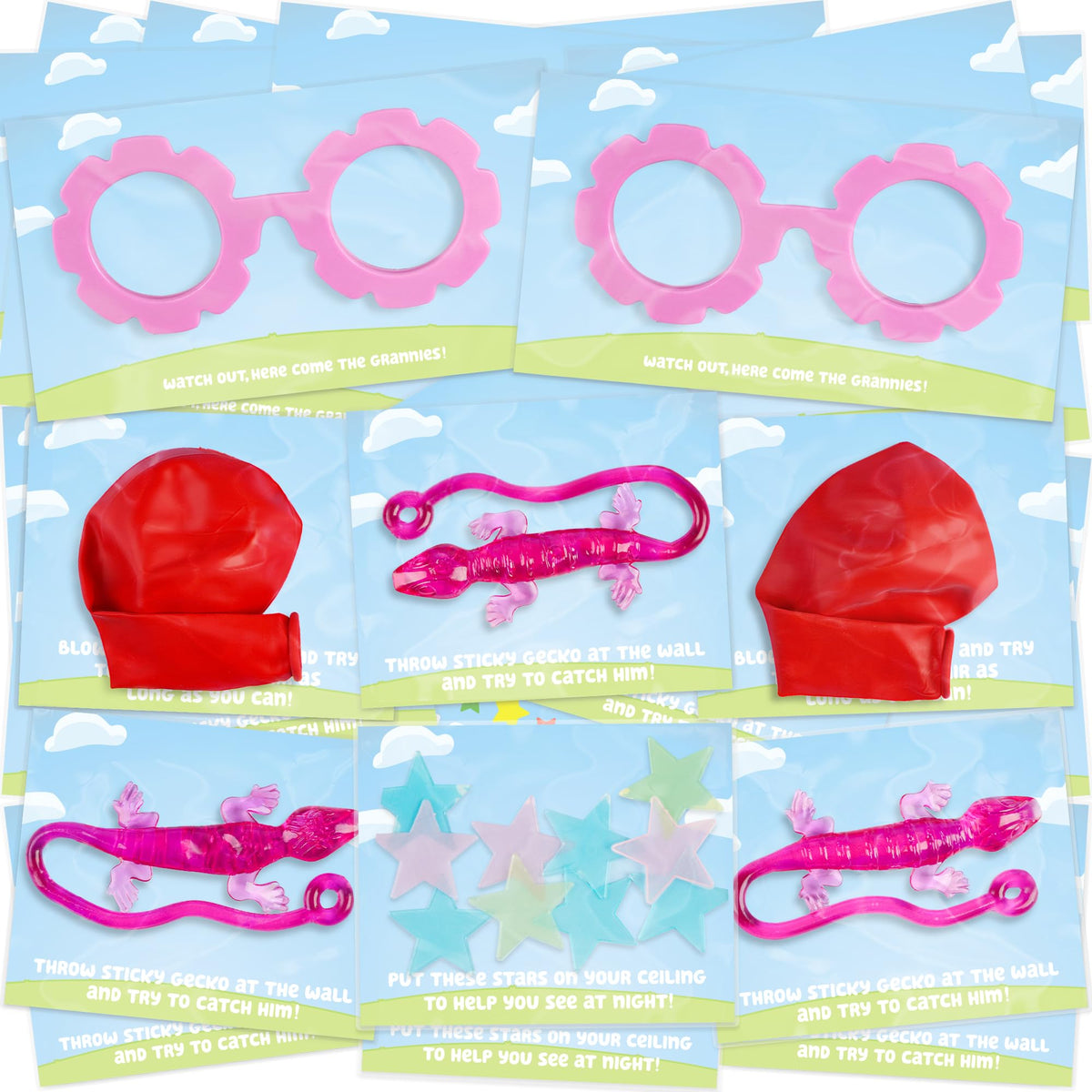 Cbloxtor Sticky Gecko party favor for interactive play and kid-friendly decor.