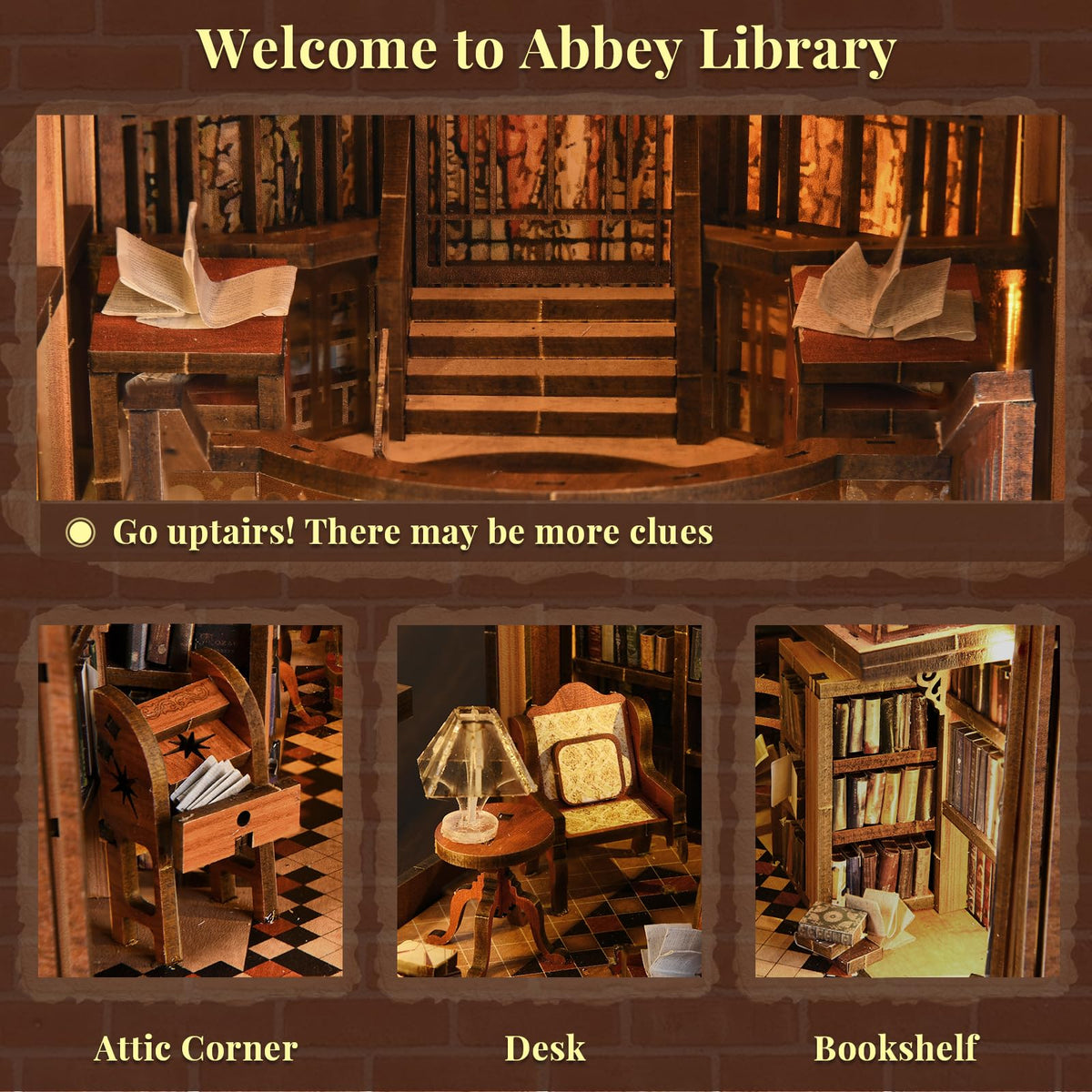 CCCDF Abbey Library makes for a thoughtful gift for adults who enjoy crafts.
