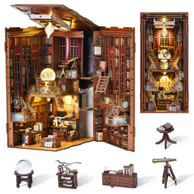 CCCDF Book Nook Kit overview in a library-inspired display.