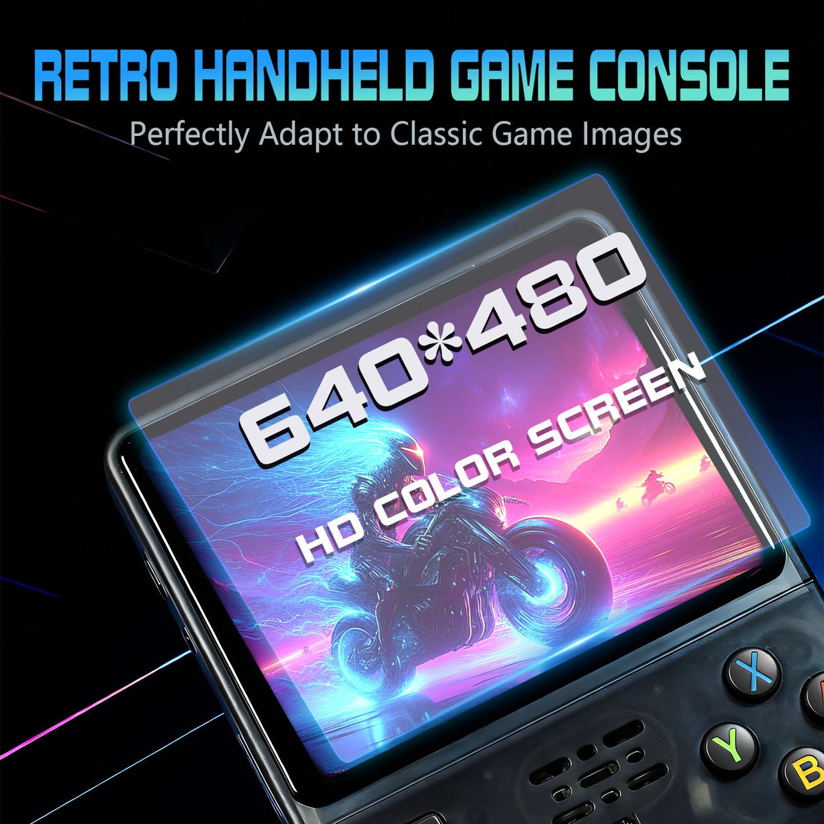 CCFCY R36S bright screen for clear retro visuals on the go