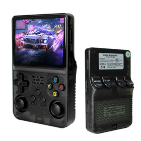 CCFCY R36S handheld console with built-in games for instant play